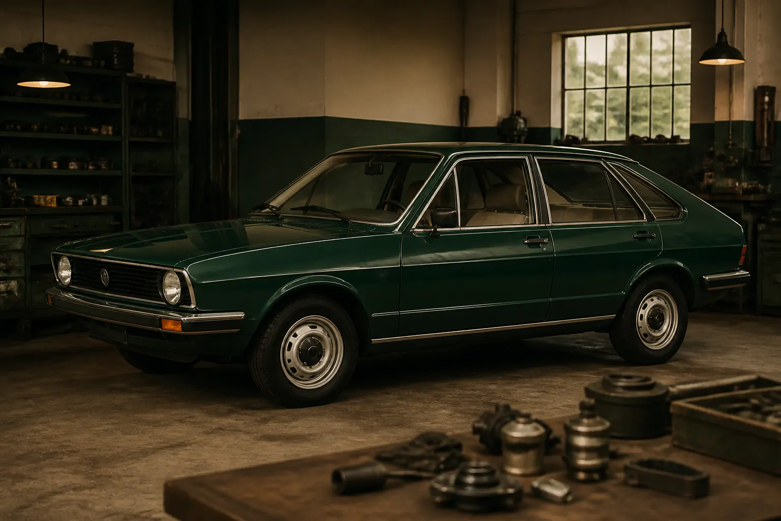 VW Passat B1 in der von Giorgetto Giugiaro überarbeiteten Schrägheckform